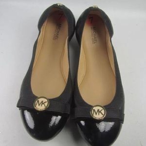 Worn Once!!!! Michael Kors flats with bow detail